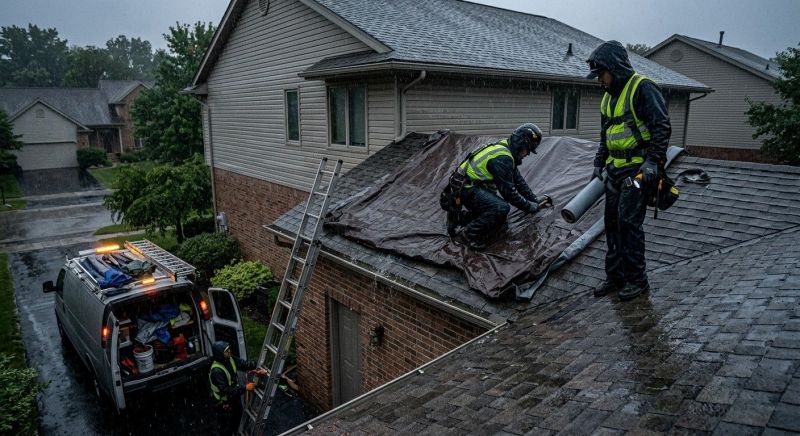 Roof Leak Detection Service