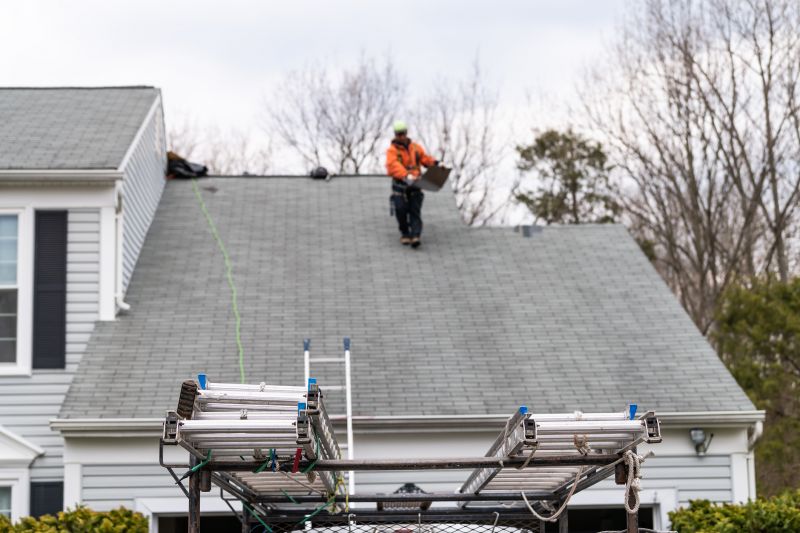 Roofing Work in Spring